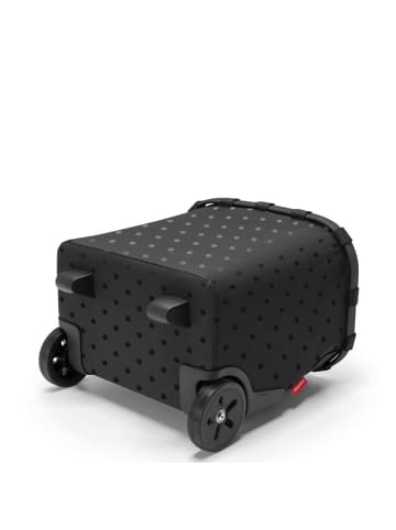 Reisenthel carrycruiser - Einkaufstrolley 47.5 cm (twist navy) in frame glossy dots black