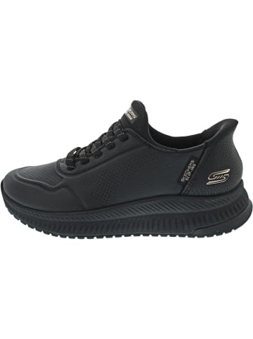 Skechers Slip-Ins:Bobs Squad 4-Key Slipper Schwarz