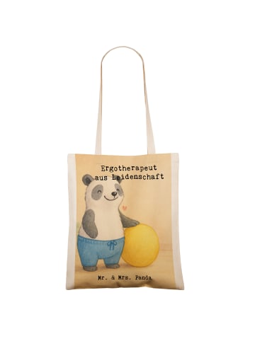 Mr. & Mrs. Panda Uni Tasche Ergotherapeut Leidenschaft Design mi... in Weiß