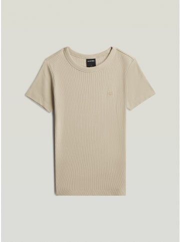 G-Star Raw Slim Rib T-Shirt dk brick