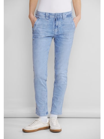 Street One Loose-fit-Jeans in Authentic Indigo Bleached