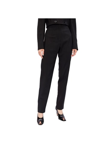 Schwarz Elasthan Kleid Hose