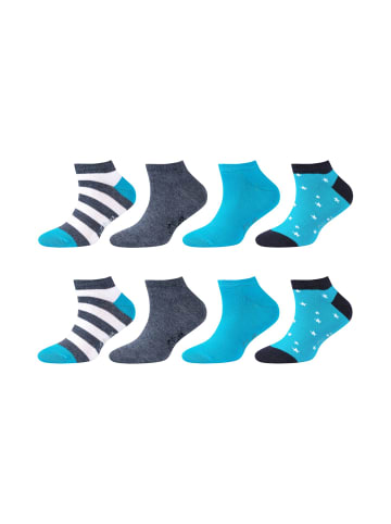 S. Oliver Sneakersocken 8er Pack originals in blau