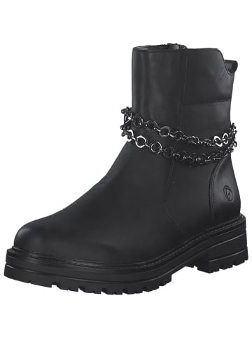 remonte Stiefeletten in schwarz/schwarz/schwarz