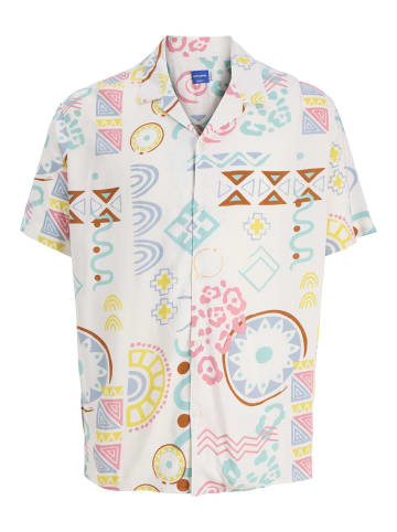 Jack & Jones Hawaii-Hemd in Sugar Swizzle