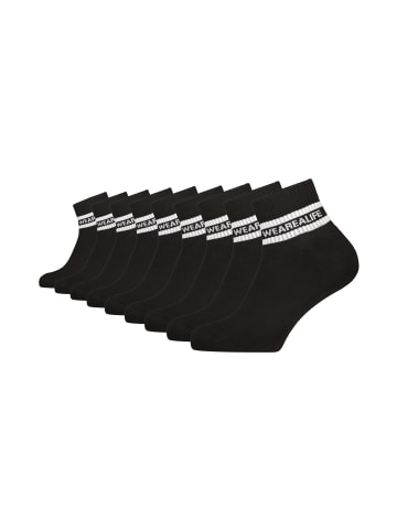 alife and kickin Socken 9 PACK - EnnyAK in black