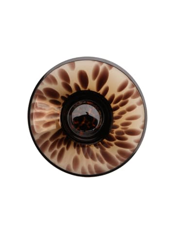 Goebel Vase " Amber Rain " in braun