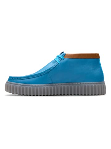 Clarks Schnürschuhe Torhill Explore in 0007A Blue Leather