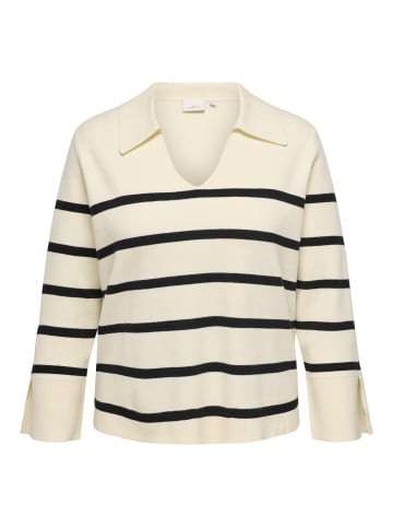 ONLY Carmakoma Strickpullover in Birch