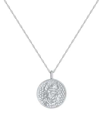 Elli Halskette 925 Sterling Silber Sternzeichen, Sternzeichen - Stier in Silber