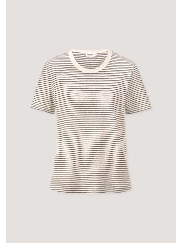 Hessnatur Streifen T-Shirt Relaxed in naturweiss