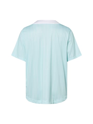 Karl Kani Freizeithemd in mint weiß