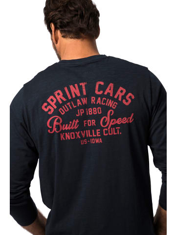 JP1880 Kurzarm T-Shirt in navy blau