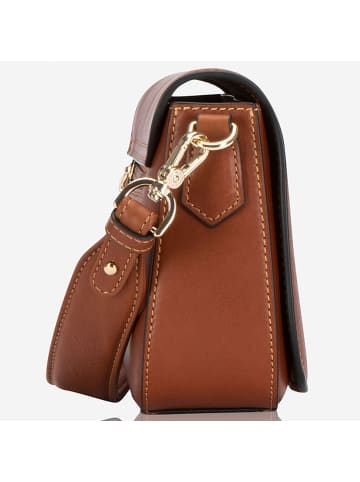 Jekyll & Hide Paris Schultertasche Leder 22 cm in braun