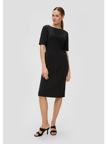 s.Oliver BLACK LABEL Kleid kurz in Schwarz