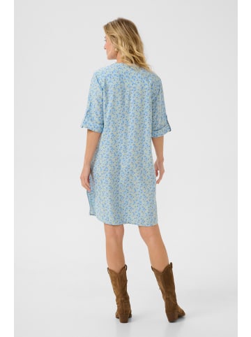 Cream Kleid CRTiah Straight fit in Blue Yellow Small Floral