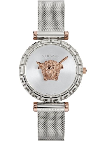 Versace Schweizer Uhr Palazzo Empire Silberfarben in silber