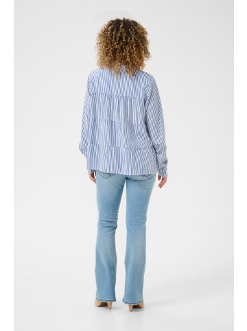 Cream Langarm - Hemd CRTiah A-shape in Blue Milkboy