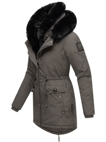 Navahoo Wintermantel Sweety Deluxe in Anthracite