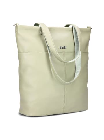 Zwei Mademoiselle.M Shopper Tasche 37 cm in jade