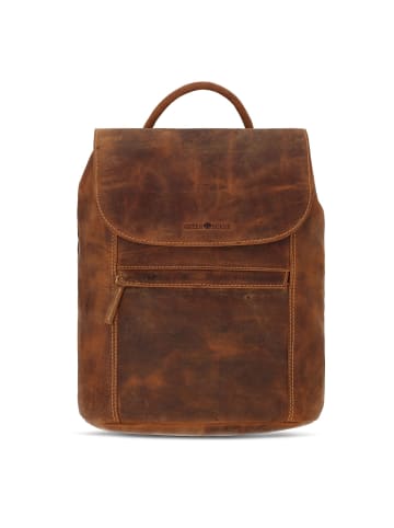 Greenburry Vintage City Rucksack Leder 35 cm brown