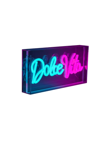 näve LED Tischleuchte "DOLCE VITA" in klar/transparent