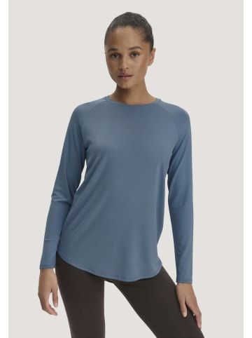 Hessnatur Longsleeve in kristallblau