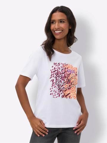 Heine Rundhalsshirt in weiß