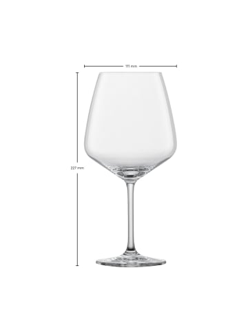 Schott Zwiesel 4er Set Burgundergläser Tulip 782 ml transparent in transparent