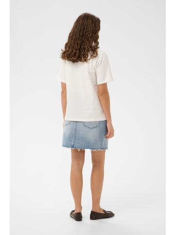 CULTURE T-shirt CUcilie Classic fit in Spring Gardenia
