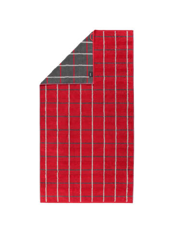 Cawö Duschtuch Noblesse Square 1079 27 Rot in Rot