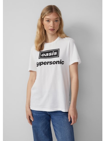 QS T-Shirt in 01D1_weiß