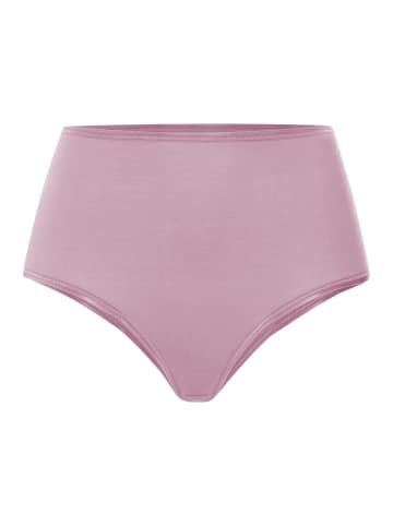 Hanro Maxi Slip Cotton Seamless in Stormy rose
