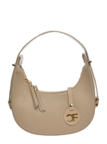 Carla Ferreri Henkeltasche in Taupe
