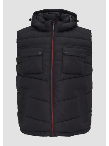 s.Oliver Outdoor-Weste in 9999_schwarz