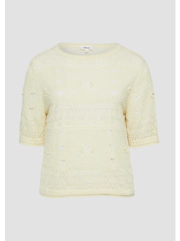s.Oliver Strickpullover in 8000_helles beige