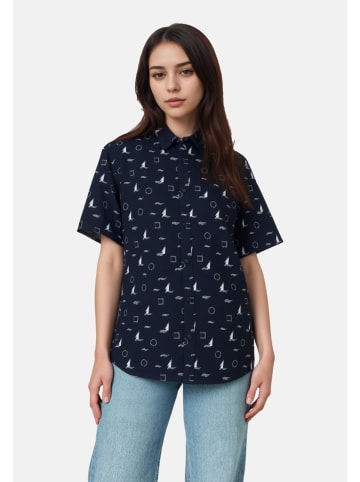 Tom Tailor Kurzarmhemd in dunkelblau