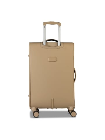 Worldpack Kyoto 4 Rollen Kofferset 3-teilig mit Dehnfalte beige