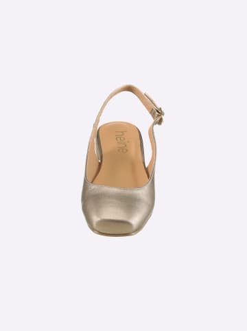 Heine Slingballerina in bronzefarben