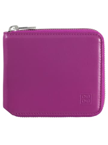 DuDu Geldbörse Leder 11 cm in fuchsia