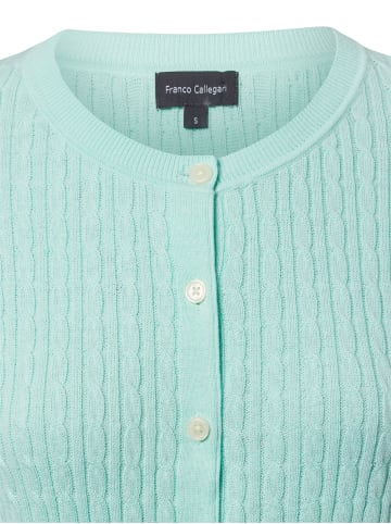 Franco Callegari Strickjacke in mint - 0005