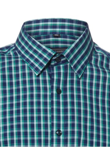 Finshley & Harding Hemd in marine smaragd - 0006