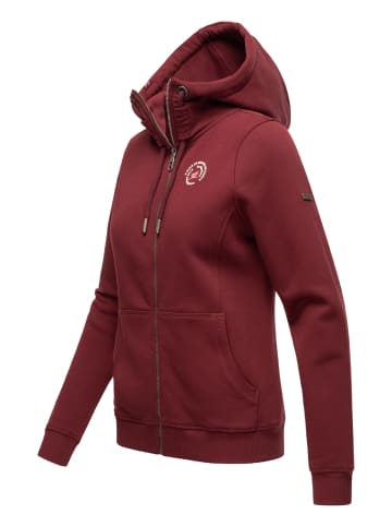 Marikoo Kapuzensweatjacke Setsunaa in Bordeaux