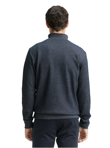 Tom Tailor Sweatjacke für Herren in dunkel-blau