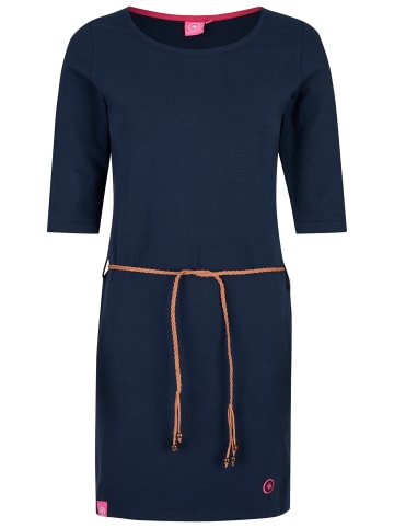 Salzhaut Knielanges Kleid (Midi) DOLORES in Navy