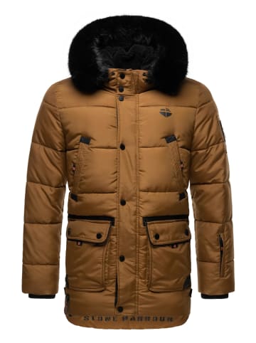 STONE HARBOUR Winterjacke Mironoo in Tobacoo