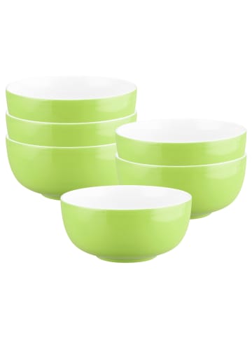 6er Set Müslischalen Liberty Pure Colors in Lime Green ø 15 cm