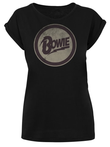 F4NT4STIC T-Shirt David Bowie Logo' in schwarz