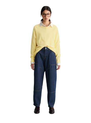 Marc O'Polo DENIM Strickpullover regular in Medium Yellow Melange