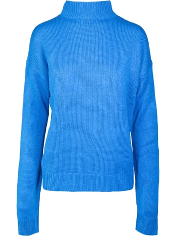 Urban Classics Urban Classics Damen Ladies Oversize Turtleneck Sweater in brightblue